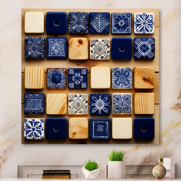 Bungalow Rose Boho Colors Tiles - Boho Tiles Wall Art | Wayfair